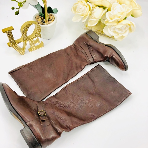 J. Crew Leather Rider Boots - Picture 6 of 7